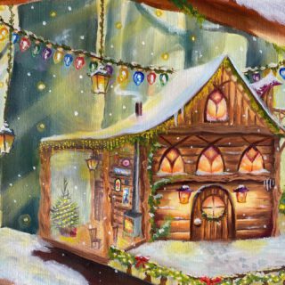 🎨Details kerstkaart 2022🖌

Het kerstkaartje van dit jaar is weer af en te koop! Dit jaar zijn de kaarten dubbelgevouwen, dus dubbel zoveel plek voor kerst en nieuwjaarswensen voor je vrienden en familie❤️✨. Je kan de kaarten bij mij bestellen via een DM / berichtje 😁.
4 kaarten met enveloppen voor €5,- of 
10 kaarten met enveloppen voor €10,- .

•
#kerstkaart #schilderij #olieverf #cozycabin #gezelligheid #christmas #christmascard #kerst #winterkaarten #wintercard #winterwonderland #wintertime